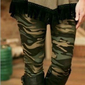 Cute Camo Leggings New!